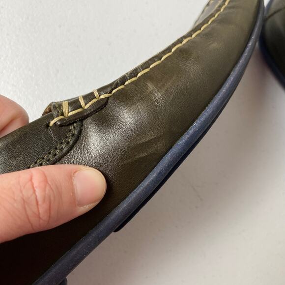 Austen Heller Men's Sz 10.5 Whaler Leather Loafers Slip On Comfort Shoes 8220 - Picture 12 of 14